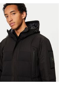 BOSS Płaszcz zimowy 50515113 Czarny Regular Fit. Kolor: czarny. Materiał: syntetyk. Sezon: zima