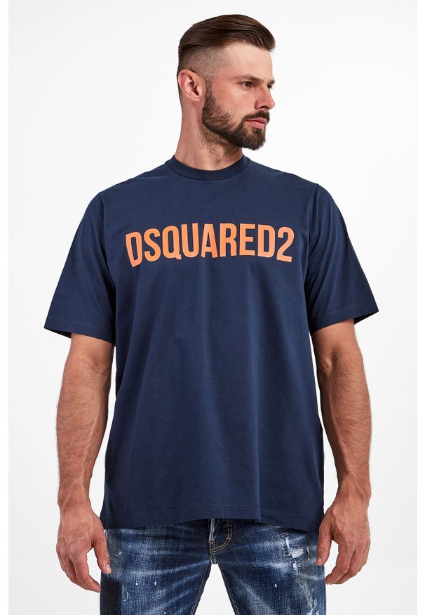 T-shirt DSQUARED2. Długość rękawa: krótki rękaw. Długość: krótkie. Wzór: nadruk