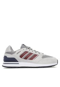 Adidas - adidas Sneakersy Run 80s Shoes ID1882 Szary. Kolor: szary. Materiał: skóra. Sport: bieganie