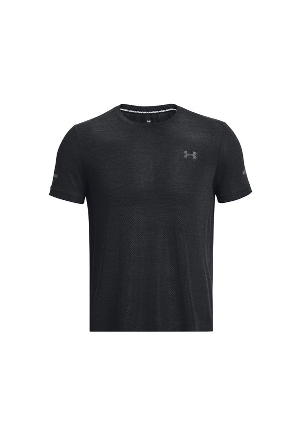 Jersey Under Armour Stride. Kolor: czarny. Materiał: jersey. Sport: bieganie