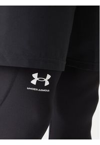 Under Armour Legginsy HeatGear® 1361588 Czarny Slim Fit. Kolor: czarny. Materiał: syntetyk