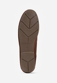 Born2be - Jasnobrązowe Mokasyny VICES z Modnymi Chwostami z Imitacji Zamszu z Wkładką z Naturalnej Skóry Calirea. Okazja: do pracy, na co dzień. Kolor: brązowy. Materiał: skóra, zamsz. Wzór: aplikacja. Styl: elegancki, klasyczny, casual #4