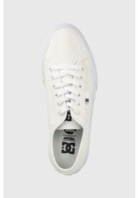 DC tenisówki kolor biały. Nosek buta: okrągły. Zapięcie: sznurówki. Kolor: biały #2