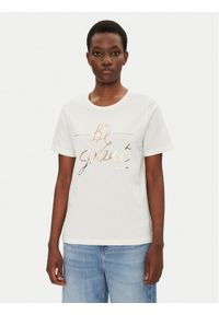 Fransa T-Shirt 20615334 Biały Regular Fit. Kolor: biały. Materiał: bawełna