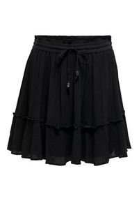 only - ONLY Spódnica mini 15219931 Czarny Regular Fit. Kolor: czarny. Materiał: wiskoza #2
