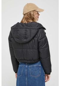 Tommy Jeans kurtka damska kolor czarny zimowa. Kolor: czarny. Materiał: włókno, materiał. Sezon: zima #4