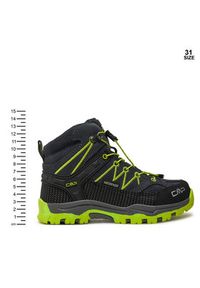 CMP Trekkingi Rigel Mid Wp 3Q12944 Czarny. Kolor: czarny. Materiał: materiał. Sport: turystyka piesza #8