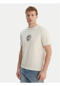 Napapijri T-Shirt S-Phos NP0A4G5A Écru Relaxed Fit. Materiał: bawełna #1