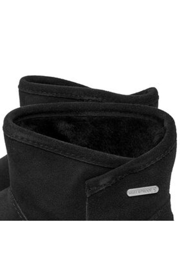EMU Australia Śniegowce Dofida Mini W12645 Czarny. Kolor: czarny. Materiał: zamsz, skóra