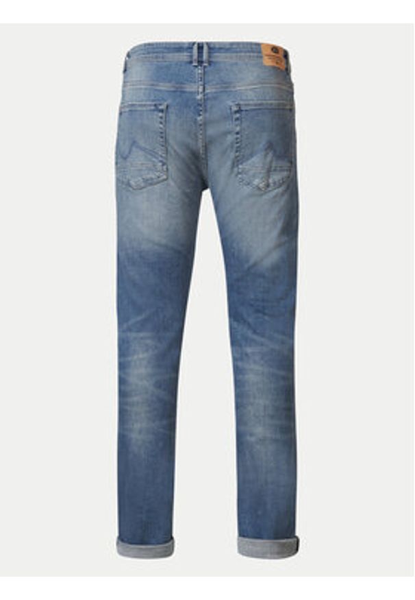 Petrol Industries Jeansy M-1040-DNM002 Niebieski Slim Fit. Kolor: niebieski
