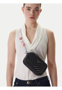 Guess Torebka Camera Bag J4GZ23 WFZL0 Czarny. Kolor: czarny. Materiał: skórzane #1