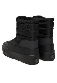Calvin Klein Śniegowce Vulc Flatf Snowboot Nylon Mix Mg YW0YW01977 Czarny. Kolor: czarny. Materiał: materiał #4