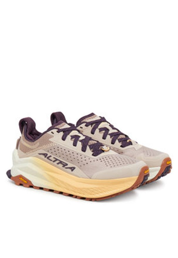 Altra Buty do biegania Olympus 6 AL0A85NK9 Brązowy. Kolor: brązowy. Materiał: materiał