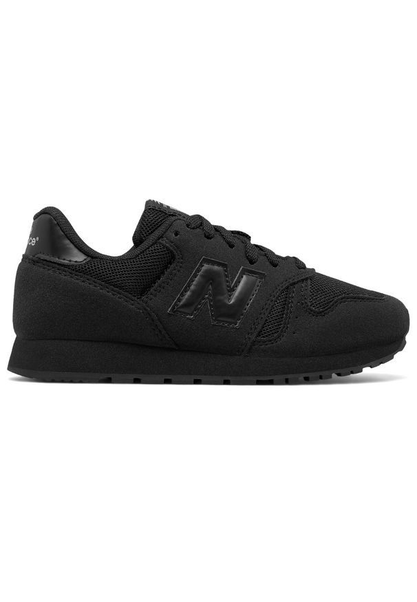 New Balance KJ373ABY. Materiał: syntetyk, materiał. Model: New Balance 373. Sport: turystyka piesza