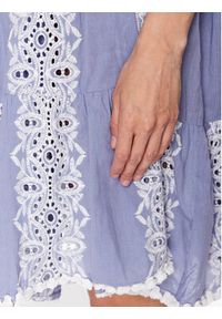 Iconique Sukienka letnia IC23 001 Fioletowy Regular Fit. Kolor: fioletowy. Materiał: bawełna. Sezon: lato #2