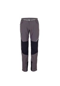 Spodnie trekkingowe Extendo męskie Milo Tacul. Kolor: czarny, szary, wielokolorowy. Materiał: tkanina