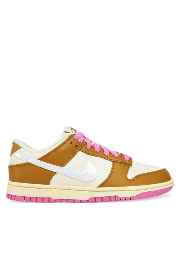 Nike Sneakersy Dunk Low Se FD8683 700 Żółty. Kolor: żółty. Materiał: skóra