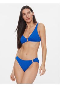 Lauren Ralph Lauren Góra od bikini 20401042 Niebieski. Kolor: niebieski. Materiał: syntetyk