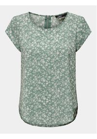 only - ONLY Bluzka Vic 15161116 Zielony Regular Fit. Kolor: zielony. Materiał: syntetyk