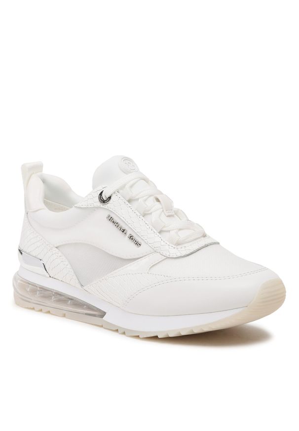 Sneakersy MICHAEL Michael Kors Allie Stride Extreme 43R3ALFS1P Optic White. Kolor: biały. Materiał: materiał