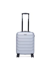 Gino Rossi Walizka kabinowa GIN-S-003-05-SILVER Srebrny. Kolor: srebrny #4