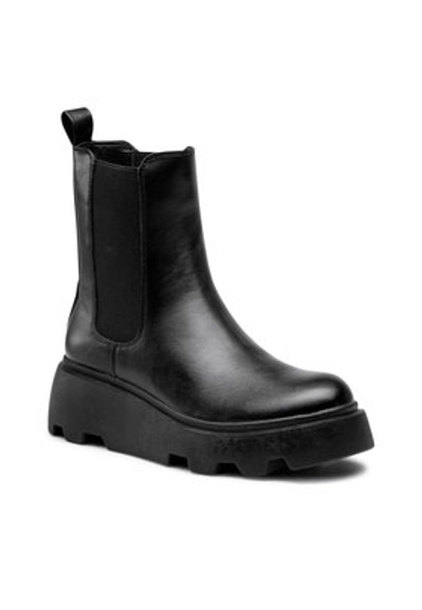 Jenny Fairy Botki HZ85310-1 Czarny. Kolor: czarny. Materiał: skóra