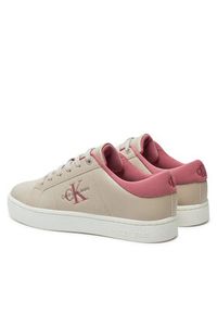 Calvin Klein Jeans Sneakersy Classic Cupsole Lowlaceup Lth Wn YW0YW01444 Beżowy. Kolor: beżowy. Materiał: skóra #3