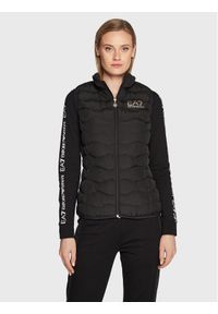 EA7 Emporio Armani Bezrękawnik 8NTQ08 TNF8Z 0200 Czarny Regular Fit. Kolor: czarny. Materiał: syntetyk. Długość rękawa: bez rękawów #1