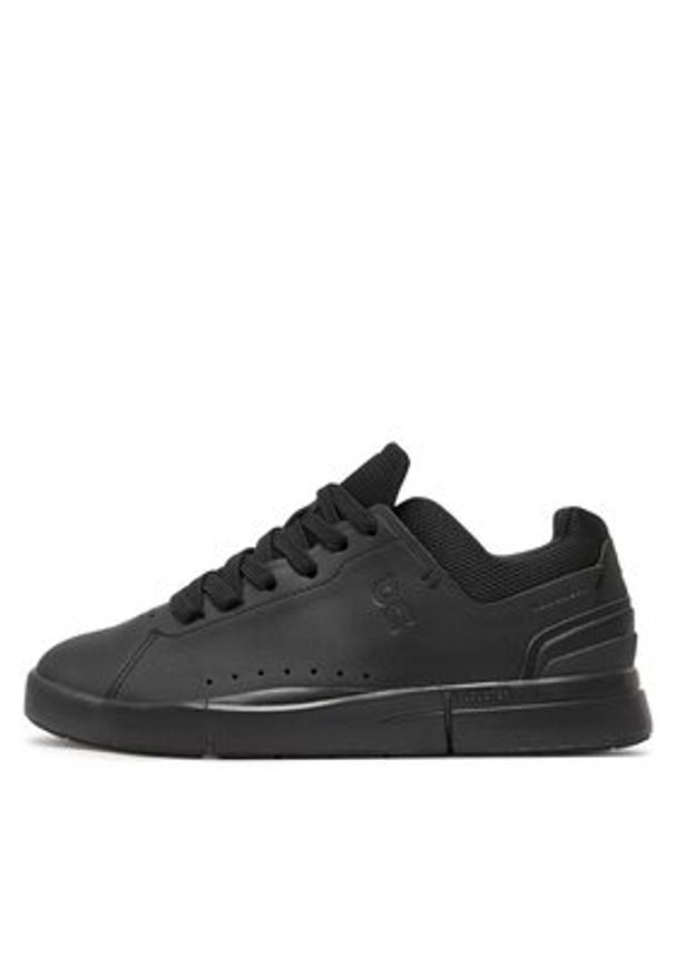 On Sneakersy The Roger Advantage 3WD10650485 Czarny. Kolor: czarny. Materiał: skóra
