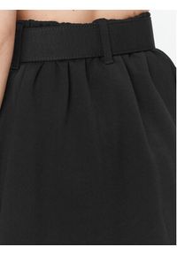 Versace Jeans Couture Spódnica trapezowa 75HAE325 Czarny Regular Fit. Kolor: czarny. Materiał: bawełna