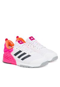 Adidas - adidas Buty na siłownię Dropset 3 strength training JR1674 Szary. Kolor: szary. Materiał: materiał. Sport: fitness #4