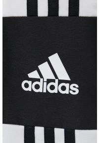 adidas Performance spodnie męskie kolor czarny gładkie. Kolor: czarny. Materiał: tkanina, poliester, skóra, materiał. Wzór: gładki. Sport: fitness #4
