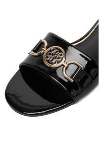 Nine West Klapki CEO-LS6445-01 Czarny. Kolor: czarny. Materiał: materiał #8