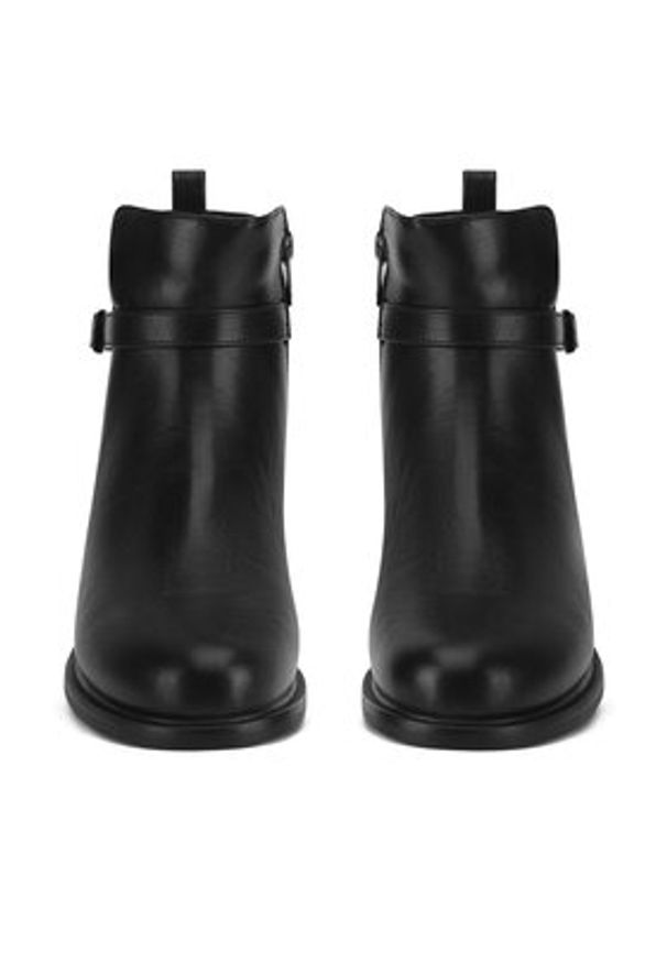 Clara Barson Botki WYL3644A-6 Czarny. Kolor: czarny. Materiał: skóra