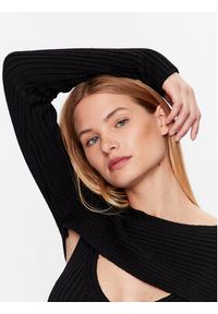 Calvin Klein Sukienka dzianinowa K20K205880 Czarny Slim Fit. Kolor: czarny. Materiał: wełna, dzianina #2