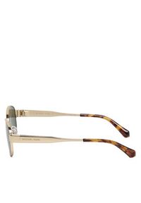 MICHAEL Michael Kors Okulary przeciwsłoneczne 0MK1161 10143H Złoty. Kolor: złoty #5