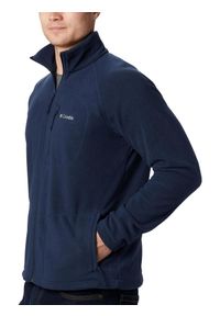 columbia - Polarowy sweter męski Columbia Fast Trek II Full Zip Fleece. Kolor: niebieski. Materiał: polar