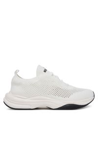 Love Moschino - LOVE MOSCHINO Sneakersy JA15485G0MIYZ100 Biały. Kolor: biały. Materiał: materiał #1
