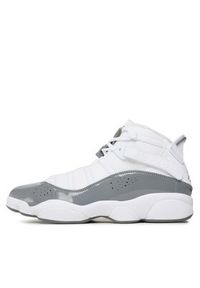 Nike Sneakersy Jordan 6 Rings 322992 121 Biały. Kolor: biały. Materiał: skóra #4
