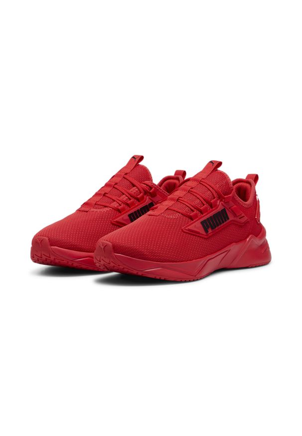Puma - Buty do biegania unisex Retaliate 3 PUMA. Kolor: czarny, czerwony, wielokolorowy. Sport: bieganie
