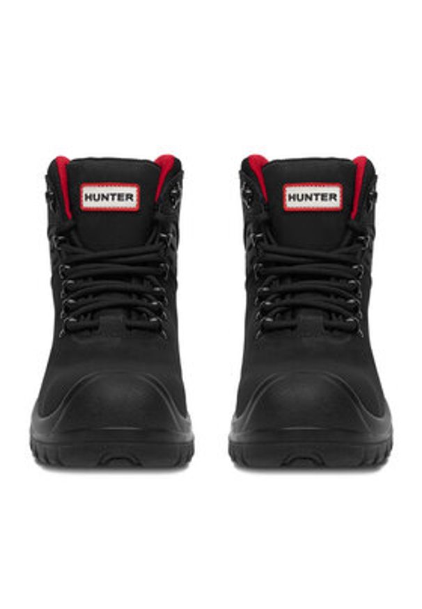 Hunter Półbuty HUNTER-SS-08 W Czarny. Kolor: czarny. Materiał: skóra, nubuk