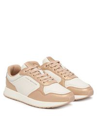 TOMMY HILFIGER - Tommy Hilfiger Sneakersy Th Chic Eva Runner FW0FW09355 Różowy. Kolor: różowy. Materiał: skóra #2