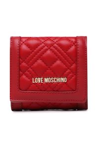 Love Moschino - Mały Portfel Damski LOVE MOSCHINO. Kolor: czerwony #1