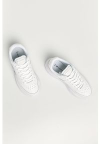 Lacoste - Buty skórzane Game Advance. Nosek buta: okrągły. Zapięcie: sznurówki. Kolor: biały. Materiał: skóra. Szerokość cholewki: normalna #3