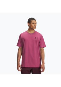 Koszulka Under Armour Sportstyle Left Chest. Kolor: różowy. Sport: fitness