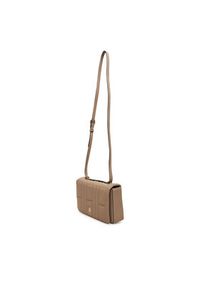TOMMY HILFIGER - Tommy Hilfiger Torebka AW0AW17454 Beżowy. Kolor: beżowy. Materiał: skórzane #5