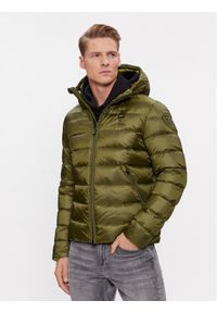 Blauer Kurtka puchowa 23WBLUC03075 Zielony Regular Fit. Kolor: zielony. Materiał: puch, syntetyk