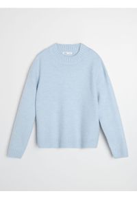 Sinsay - Sweter basic - niebieski. Kolor: niebieski