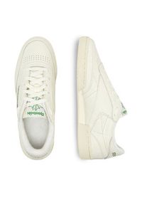 Reebok Sneakersy EO-CLUB C 85 VINTAGE 100007797 Écru. Materiał: skóra. Model: Reebok Club #7