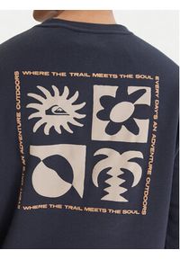 Quiksilver Bluza Salt Water EQYFT05196 Granatowy Regular Fit. Kolor: niebieski. Materiał: bawełna #2